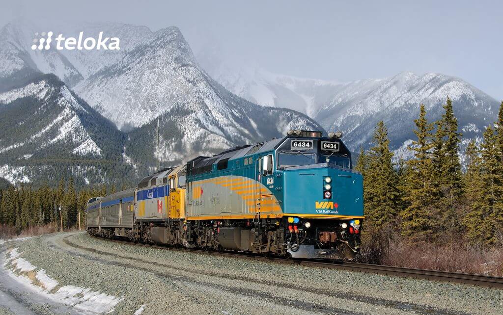 VIA Rail est un mode de transport populaire au Canada