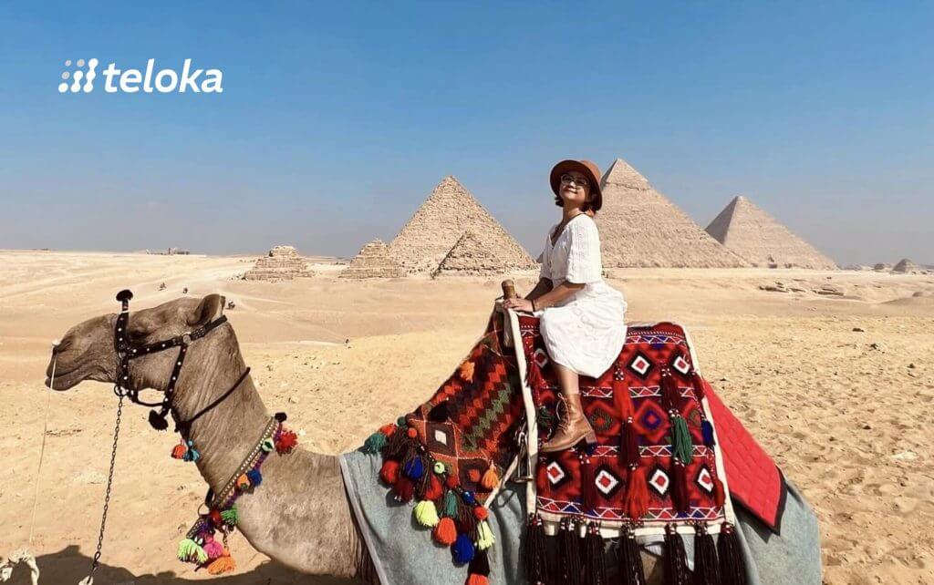 TelokaのエジプトeSIMで写真を快適にアップロード